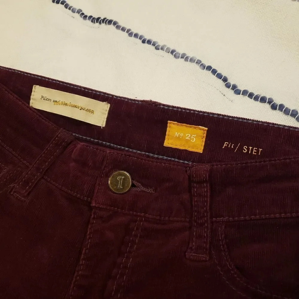 Pilcro and The Letterpress corduroy skinny, 25